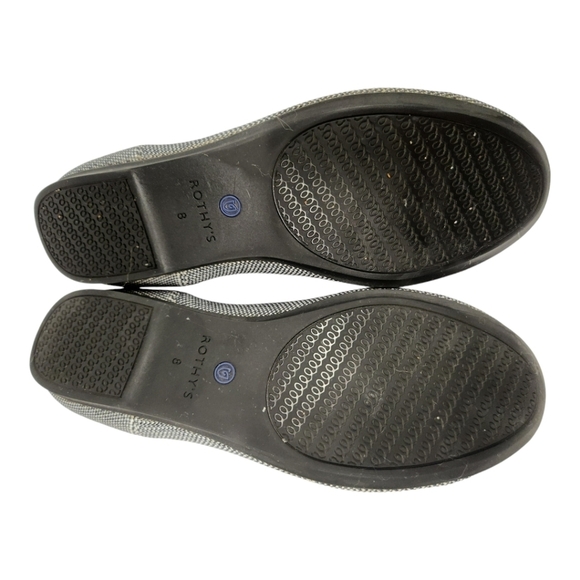 Rothy’s Grey Birdseye Flats SZ 8 - Picture 5 of 11